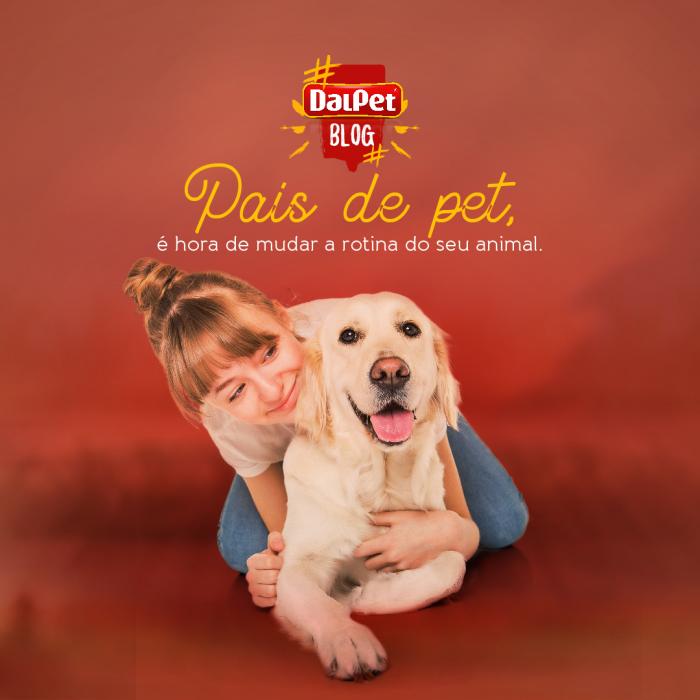 PAIS DE PET, É HORA DE MUDAR A ROTINA DO SEU ANIMAL