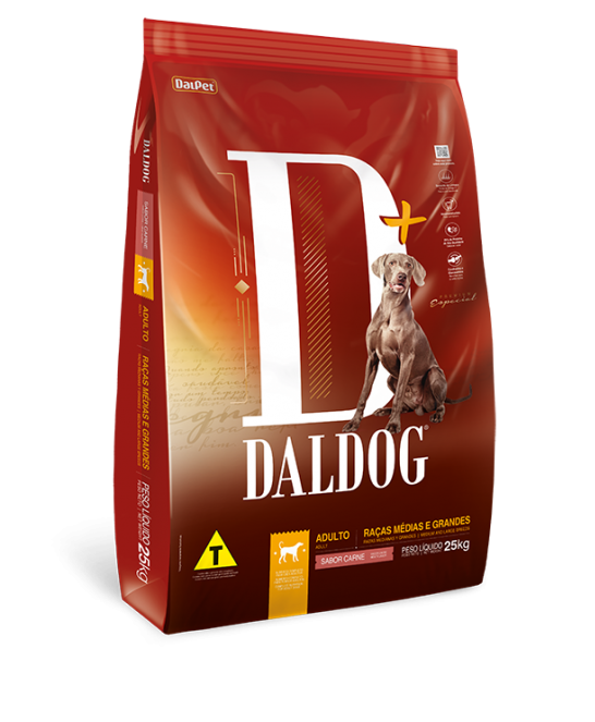 DalDog D+ Adultos Raças Médias e Grandes