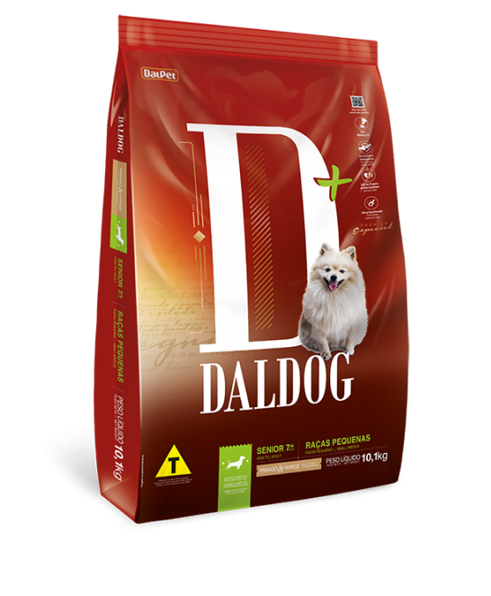 DalDog D+ Sênior Raças Pequenas