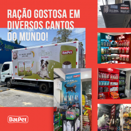 RAÇÃO GOSTOSA EM DIVERSOS CANTOS DO MUNDO!