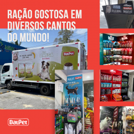 Ração gostosa em diversos cantos do mundo!   